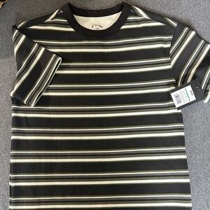 art class Olive, Black & Cream Striped Short Sleeve Tee Shirt